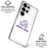 Texas Christian University Horned Frogs TCU Galaxy S26 Ultra Clear Case