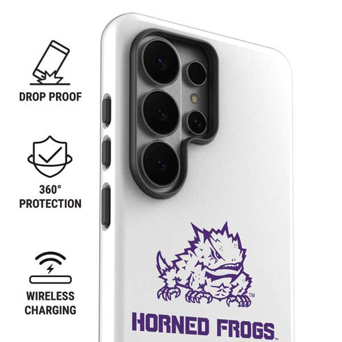 Texas Christian University Horned Frogs TCU Galaxy S26 Ultra Impact Case