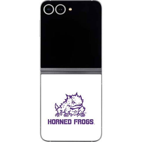 Texas Christian University Horned Frogs TCU Galaxy Z Flip6 Skin