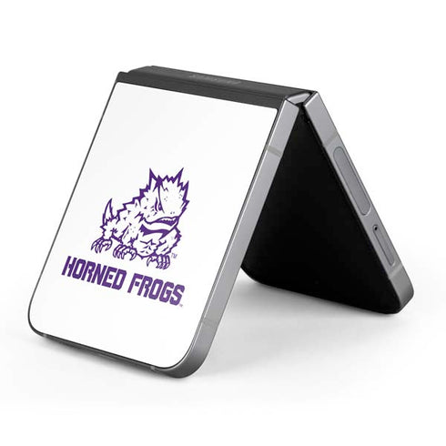 Texas Christian University Horned Frogs TCU Galaxy Z Flip6 Skin