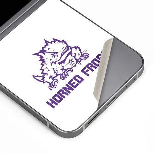 Texas Christian University Horned Frogs TCU Galaxy Z Flip6 Skin