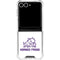 Texas Christian University Horned Frogs TCU Galaxy Z Flip7 Clear Case