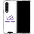 Texas Christian University Horned Frogs TCU Galaxy Z Fold4 5G Clear Case