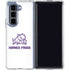 Texas Christian University Horned Frogs TCU Galaxy Z Fold5 5G Clear Case