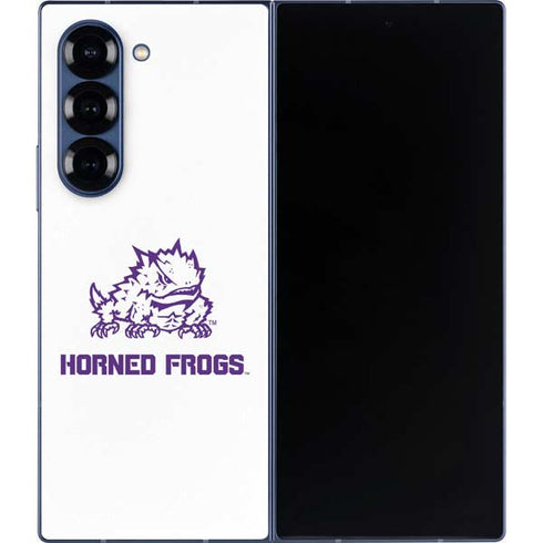 Texas Christian University Horned Frogs TCU Galaxy Z Fold6 Skin