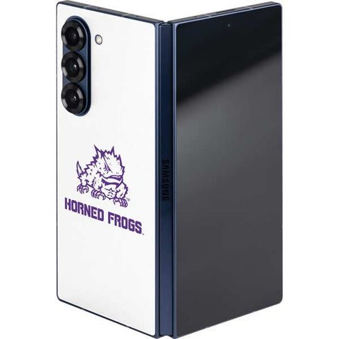 Texas Christian University Horned Frogs TCU Galaxy Z Fold6 Skin