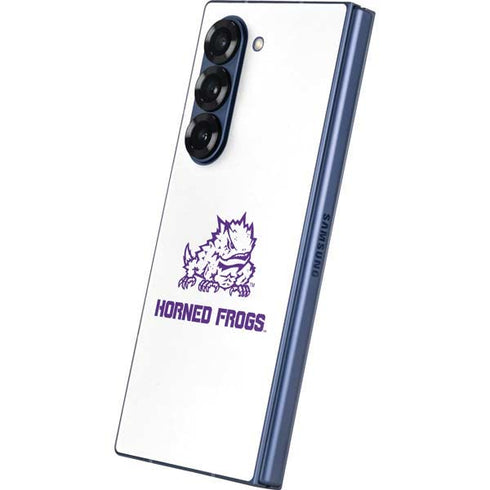 Texas Christian University Horned Frogs TCU Galaxy Z Fold6 Skin