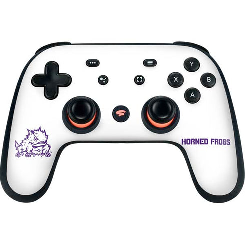 Texas Christian University Horned Frogs TCU Google Stadia Controller Skin