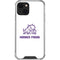 Texas Christian University Horned Frogs TCU iPhone 14 Plus Clear Case