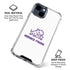 Texas Christian University Horned Frogs TCU iPhone 15 Clear Case