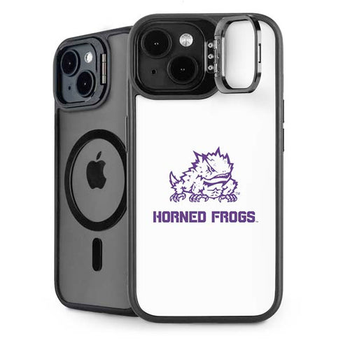 Texas Christian University Horned Frogs TCU iPhone 15 Kickstand Case