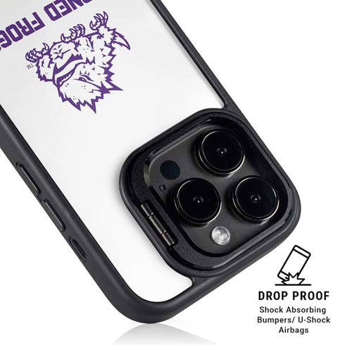Texas Christian University Horned Frogs TCU iPhone 15 Pro Max Kickstand Case