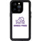 Texas Christian University Horned Frogs TCU iPhone 15 Pro Waterproof Case