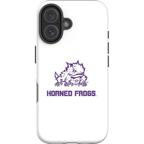 Texas Christian University Horned Frogs TCU iPhone 16 Impact Case
