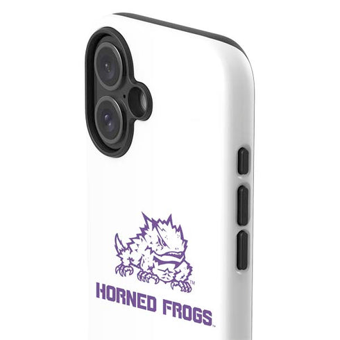 Texas Christian University Horned Frogs TCU iPhone 16 Impact Case