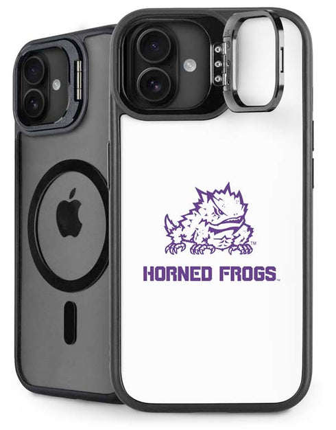 Texas Christian University Horned Frogs TCU iPhone 16 Kickstand Case