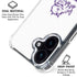Texas Christian University Horned Frogs TCU iPhone 16 Plus Clear Case