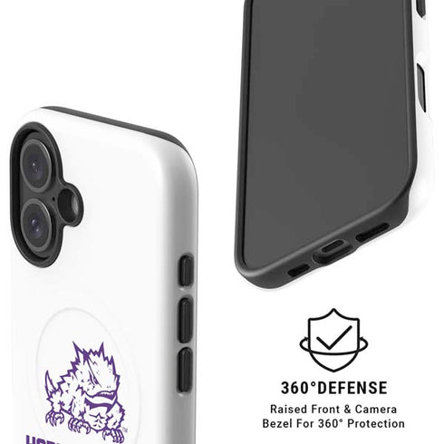 Texas Christian University Horned Frogs TCU iPhone 16 Plus Magsafe Impact Case