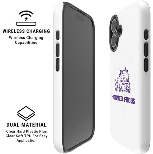 Texas Christian University Horned Frogs TCU iPhone 16 Plus Magsafe Impact Case