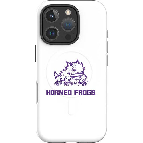 Texas Christian University Horned Frogs TCU iPhone 16 Pro Magsafe Impact Case