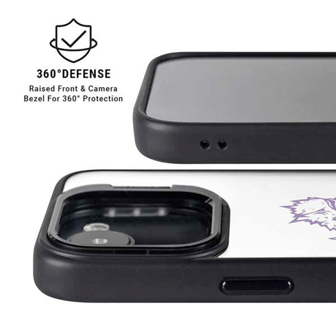 Texas Christian University Horned Frogs TCU iPhone 16e Kickstand Case