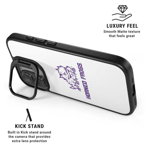 Texas Christian University Horned Frogs TCU iPhone 17 Kickstand Case