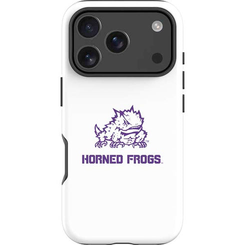Texas Christian University Horned Frogs TCU iPhone 17 Pro Max Impact Case