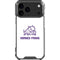Texas Christian University Horned Frogs TCU iPhone 18 Pro Max Clear Case