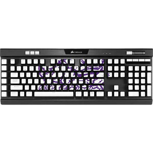 Texas Christian University Horned Frogs TCU K95 RGB PLATINUM Mechanical Gaming Keyboard Skin
