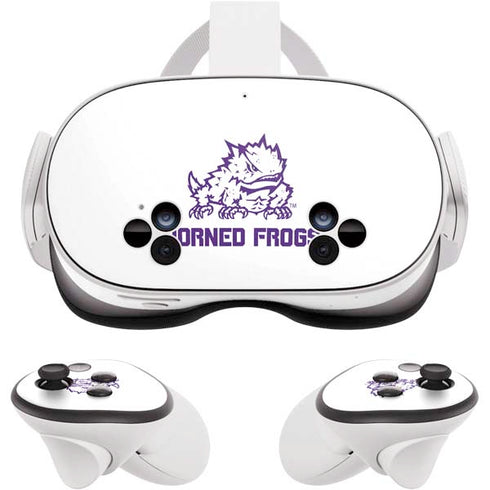 Texas Christian University Horned Frogs TCU Meta Quest 3S Skin