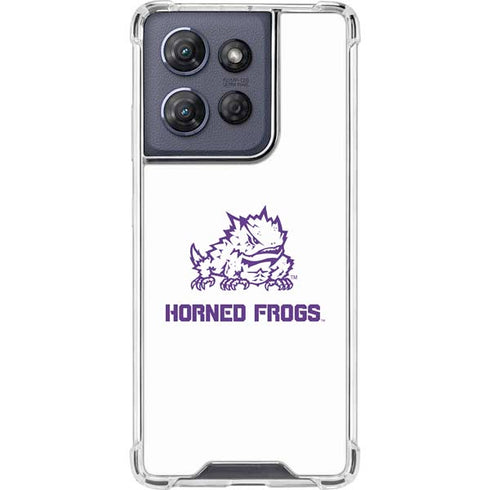 Texas Christian University Horned Frogs TCU Moto G 5G (2025) Clear Case