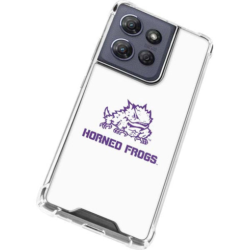 Texas Christian University Horned Frogs TCU Moto G Play 5G (2025) Clear Case