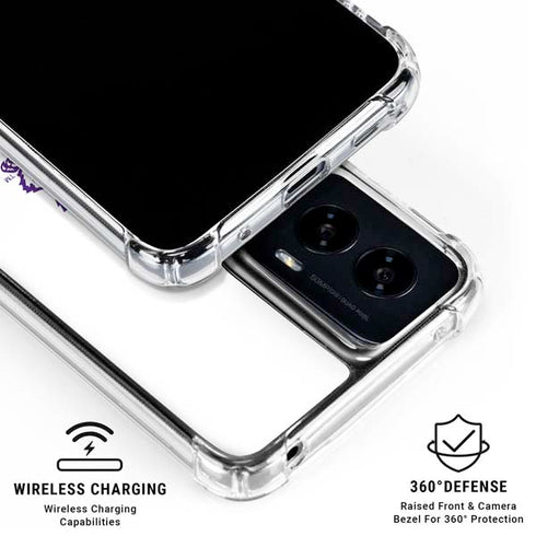 Texas Christian University Horned Frogs TCU Moto G Power 5G (2024) Clear Case