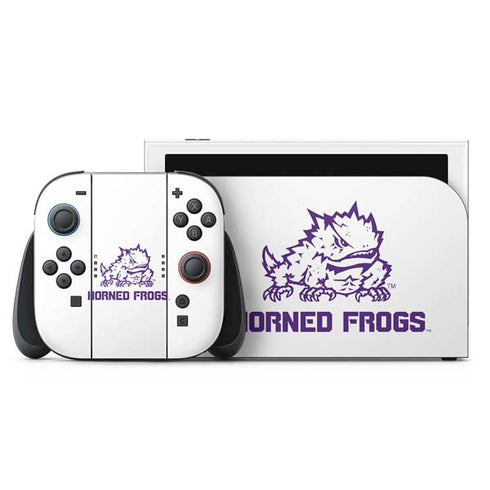 Texas Christian University Horned Frogs TCU Nintendo Skins