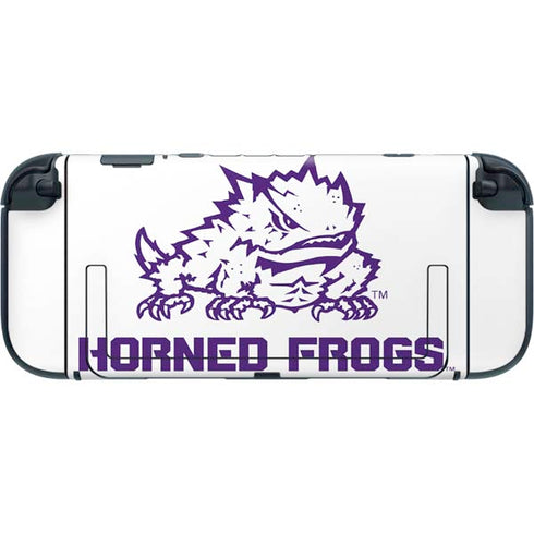 Texas Christian University Horned Frogs TCU Nintendo Switch 2 (2025) with Joy-Con Skin
