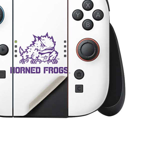 Texas Christian University Horned Frogs TCU Nintendo Switch 2 (2025) Joy-Con Controller Skin