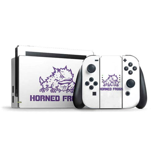 Texas Christian University Horned Frogs TCU Nintendo Skins