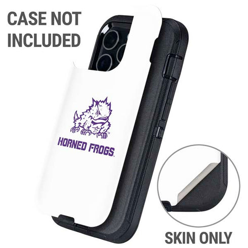 Texas Christian University Horned Frogs TCU Otterbox Defender iPhone Skin