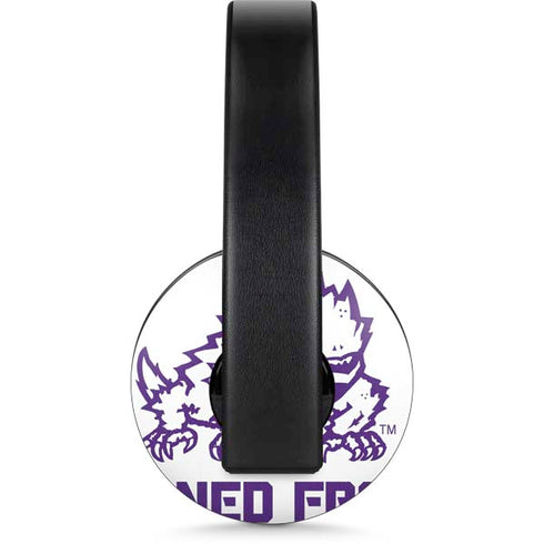 Texas Christian University Horned Frogs TCU PlayStation 4 Gold Wireless Headset Skin