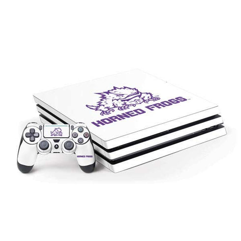 Texas Christian University Horned Frogs TCU PlayStation PS4 Skins