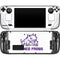 Texas Christian University Horned Frogs TCU Steam Deck Handheld Gaming Computer OLED Skin