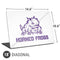 Texas Christian University Horned Frogs TCU Universal Laptop 18in (14.6 x 10.6in) Skin
