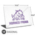 Texas Christian University Horned Frogs TCU Universal Laptop 18in (14.6 x 10.6in) Skin