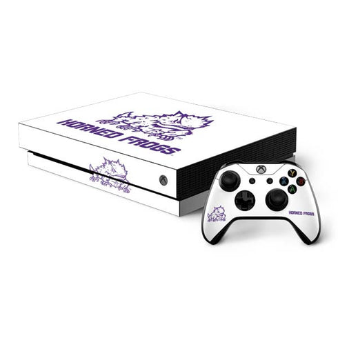Texas Christian University Horned Frogs TCU Xbox One Skins