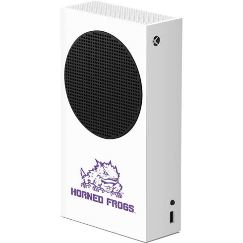 Texas Christian University Horned Frogs TCU Xbox Series S Skins