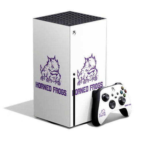 Horned Frogs TCU Xbox Series X Bundle Skin
