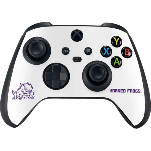 Texas Christian University Horned Frogs TCU XBox Series X Digital Edition Bundle Skin