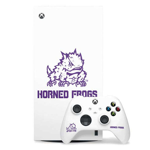 Texas Christian University Horned Frogs TCU Xbox Series X Skins