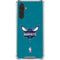 NBA Charlotte Hornets Distressed Galaxy A17 Clear Case