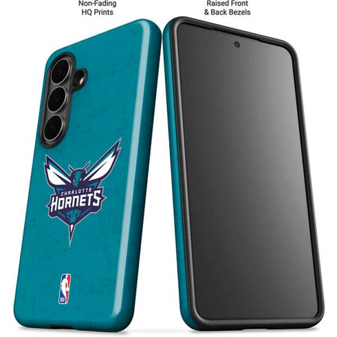 NBA Charlotte Hornets Distressed Galaxy S26 Impact Case